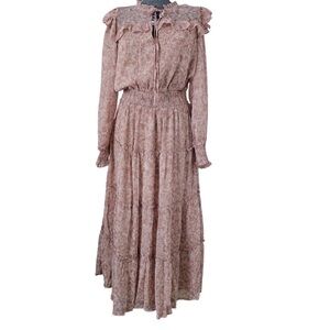 Ada Faye Pink Floral Women's Dress